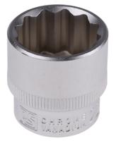 830-4076 RS PRO 3/8 in Drive 22mm Standard Socket, 12 point