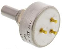 157b102mx9001 Vishay 157 1kΩ Rotary Potentiometer 1-Gang Panel Mount, 157B102MX9001