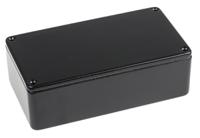 rtm500414-blk CAMDENBOSS 5000 Series Black Die Cast Aluminium Enclosure, IP54, Black Lid, 120 x 66 x 40mm