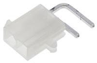 39-30-1020 Molex Mini-Fit Jr Series Right Angle Through Hole PCB Header, 2 Contact(s), 4.2 mm Pitch, 2 Row, Shrouded