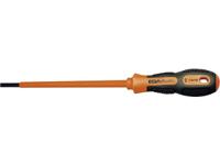 76623 Ega-Master Slotted  Screwdriver, 5.5 mm Tip, 125 mm Blade, VDE/1000V, 230 mm Overall