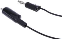 bu-2030-a-60-0 Mueller Electric Crocodile Clip Lead, 10A, 300V, Black, 1.5m Lead Length