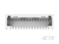 1-2355091-5 TE Connectivity MICRO CT Series Straight Board PCB Header, 15 Contact(s), 1.2 mm Pitch, 1 Row, Shrouded