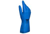 3447514-7 Mapa ULTRANITRIL 475 Blue Nitrile Work Gloves, Size 7, Nitrile Coating