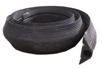 252-2842 RS PRO 4m Black Cable Cover in Rubber, 40mm Inside dia.