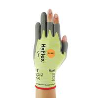 11422070 Ansell 11-422 Yellow Fibreglass, Polyamide Work Gloves, Size 7, Aqua Polymer Coating