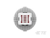 2-2350891-2 TE Connectivity, NTSEAL Automotive Connector Socket Panel Mount 20 Way, Solder Termination