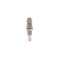 325-406 RS PRO Brass Female Pneumatic Quick Connect Coupling, M10 x 1 6mm Hose Barb