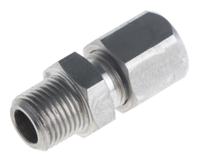 123-5565 RS PRO 1/8 NPT Compression Fitting for Use with Thermocouple or PRT Probe, 6mm Probe, RoHS Compliant Standard