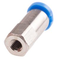 qsmf-m3-3 Festo QS Series Straight Threaded Adaptor, M3 Female to Push In 3 mm, Threaded-to-Tube Connection Style, 153308