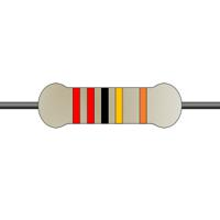 mf0207fte52-220k Yageo 220kΩ Metal Film Fixed Resistor 0.6W ±1% MF0207FTE52-220K