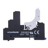 drsed Sensata Crydom ED Series 5 Pin 250V DIN Rail Relay Socket, for use with ED Series