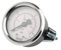 7833985 WIKA Analogue Pressure Gauge 1.6bar Back Entry 50mm Outside Diameter