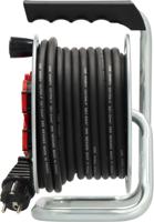 1207911 brennenstuhl 10m 4 Socket Type E - French Cable Reel Open Reel, 230 V, IP44