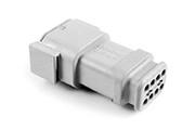 atm04-08pa-sr1gy Amphenol Industrial, ATM Automotive Connector Socket Grey Cable Mount 8 Way, Crimp Termination ATM04-08PA-SR1GY
