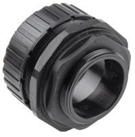 7tca296060r0151-xf50m50d Adaptaflex Straight, Conduit Fitting, 50mm Nominal Size, M50, Nylon 66, Black IP65 rating