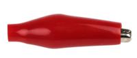 738-5856 RS PRO Crocodile Clip, Nickel-Plated Steel Contact, Red