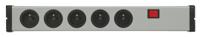 0201x02052301 Bodo Ehmann Type E - French 5 Gang Power Distribution Unit, 1.5m Cable, 16A, 250 V