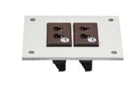 106-674 RS PRO Miniature Size Thermocouple Connector Panel for Use with Thermocouple T, RoHS Standard