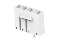 2380041-1 TE Connectivity, 250 HSG F-SPRING 4 Way Crimp Terminal Housing, Natural