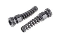 822-9600 RS PRO Black Nylon Cable Gland, PG13.5 Thread, 6mm min., 12mm max., IP68