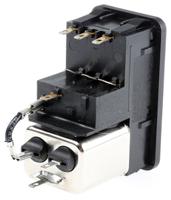 fn370-6-21 Schaffner 6A, 250 V ac Male Snap-In IEC Filter FN370-6-21, Solder 1 Fuse