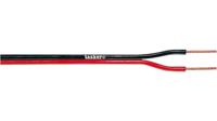 tsk-50 Tasker 2 Core Audio Cable, 0.35 mm² CSA, 2x4mm od, 100m, Black, Red
