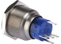 175-9325 RS PRO Illuminated Push Button Switch, Momentary, Panel Mount, 22.2mm Cutout, SPDT, Blue LED, 250V ac, IP67