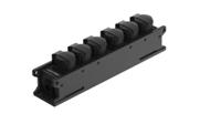 1027605 Neutrik 1 Gang Power Distribution Unit, 16A, 250 V ac