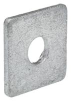 176-6944 Square Bracket 1 Hole, 14mm Holes, M12 x 40 x 5mm