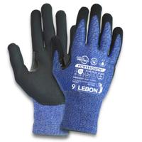 powertouch-10 Lebon Protection Blue Elastane, High Performance Polyethylene, Polyamide Cut Resistant Gloves, Size 10, Aqua Polymer