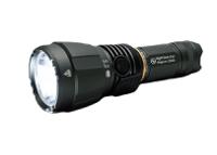 nsmagnum3000 Nightsearcher LED Torch Black - Rechargeable 3000