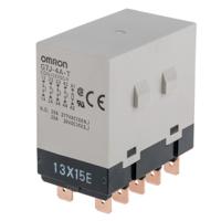 g7j-4a-t-12vdc Omron Panel Mount Power Relay, 12V dc Coil, 25A Switching Current, 4PST-NO