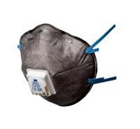 3m-aura-9922 3M 9900 Speciality Series Respirator Mask for Nuisance Odour Protection, FFP2, Valved, Moulded 10 per Package
