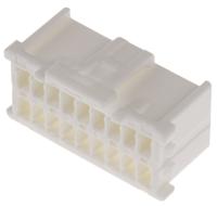 51353-1800 Molex, MicroClasp Female Connector Housing, 2mm Pitch, 18 Way, 2 Row