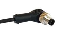 pxptpu12raf04dcl010pur Bulgin Female 4 way Unterminated to Unterminated Sensor Actuator Cable, 1 m