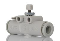 as1002f-06 SMC AS Series Flow Controller, 6mm Tube Inlet Port x 6mm Tube Outlet Port
