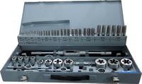 668-1129 RS PRO 54-Piece HSS Tap & Die Set, M3 - M20 Taps, M3 - M20 Dies