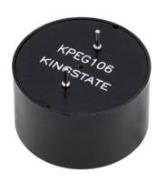 754-1987 RS PRO 88dB Through Hole Square Wave External Piezo Buzzer, 22.8 (Dia.) x 13.5mm, 30V ac Max