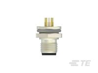 t4140012081-000 TE Connectivity Circular Connector, 8 Contacts, Rear, M12 Connector, Plug, Male, IP67, M12 Series
