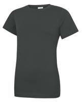 284-8240 RS PRO Charcoal 100% Cotton Short Sleeve T-Shirt, UK- M, EUR- M