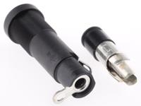 00311753 Schurter 20A Panel Mount Fuse Holder for 5 x 20mm Fuse, 250V ac