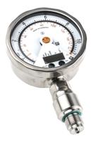 pg2454 ifm electronic Pressure Sensor, -1bar Min, 10bar Max, Analogue + PNP-NO/NC Programmable Output, Relative Reading