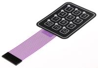 ac3560ill Apem 12 Key Illuminated Membrane Keypad