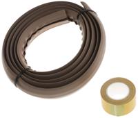 865-9495 RS PRO 1.83m Brown Cable Cover in PVC, 7.4mm Inside dia.