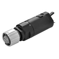 xs5c-d418 Omron Circular Connector, 4 Contacts, Cable, M12 Connector, Socket, Female, IP67, XS5 Series
