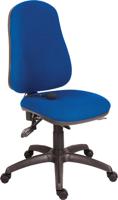 221-6336 RS PRO Blue Fabric Executive Chair, 150kg Weight Capacity