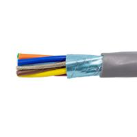 1298c-sl002 Alpha Wire Alpha Essentials Communication & Control Control Cable, 8 Cores 22 AWG, Screened, 152 m, Grey Polyvinyl