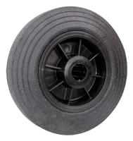 1820125 Guitel Hervieu Black Rubber Abrasion Resistant Trolley Wheel, 250kg