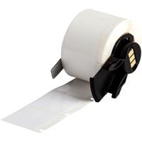 m6-19-423 Brady B-423 Black on White Cable Labels, 25.40 mm Width, 25.40mm Label Length, 25.4mm Label Width
